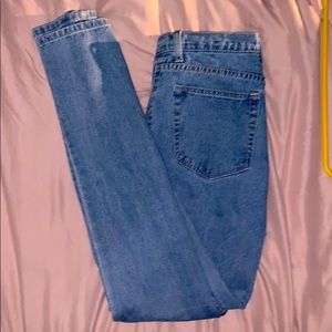 High waisted mom jeans